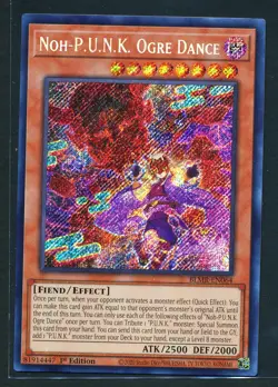 Noh-P.U.N.K. Ogre Dance BLMR-EN064 1st Edition Secret Rare Yu-Gi-Oh! NM/M - Image 1