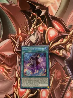 Yugioh Dual Avatar Invitation PHRA-EN057 Secret Rare 1st Ed NM - Image 1