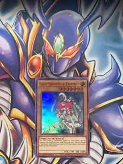 *** HIGH PRIESTESS OF PROPHECY *** ULTRA RARE MINT/NM DUPO-EN081 YUGIOH! - Image 1