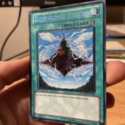 Dimensional Fissure RYMP-EN081 Secret Rare Near Mint 1st Edition Yugioh - Image 2
