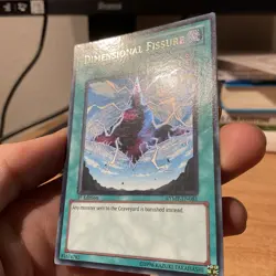 Dimensional Fissure RYMP-EN081 Secret Rare Near Mint 1st Edition Yugioh - Image 3