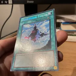 Dimensional Fissure RYMP-EN081 Secret Rare Near Mint 1st Edition Yugioh - Image 4