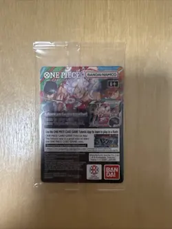 One Piece Monkey D Luffy U.S. Basketball Voyage SEALED Promo Card - Image 2