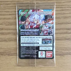 One Piece Card +Poster - Monkey D. Luffy Promo Card –SEALED –US VOYAGE -RUTGERS - Image 3