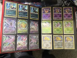 Pokemon TCG Pokemon Card Binder Collection Mixed Lot Includes Binder NM/ 360 Hit - Image 4