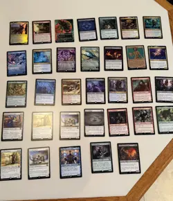 MTG - 100ct w/Card List Random RARE/MYTHIC Bulk Lot A - $50+ Market Value - Image 1