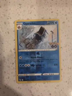 Pokemon Gyarados TCG Card 22/78 Reverse Holo Rare Near Mint Condition - Image 1