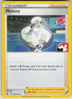 Pokemon TCG Melony Uncommon Prize Pack Series Cards 146/198 - Image 1
