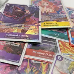 One Piece TCG Super Rare (SR) Lot – 45 SR Cards – 7 Leader - 4 DON English - Image 3