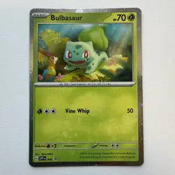 Bulbasaur Holo Poster Collection Promo SVP 046 Pokemon Card NM - Image 1