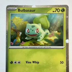 Bulbasaur Holo Poster Collection Promo SVP 046 Pokemon Card NM - Image 2