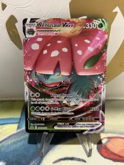 Venusaur Vmax SWSH102 Pokemon Sword & Shield Promo Ultra Rare Holo Card NM - Image 1