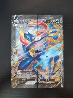 2021 Pokemon Greninja V-UNION [Set of 4] Sword & Shield Promo Cards Holo - Image 1