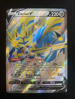 Zacian V (Shiny) SWSH292 SWSH: Sword & Shield Promo Cards Holo - Image 1