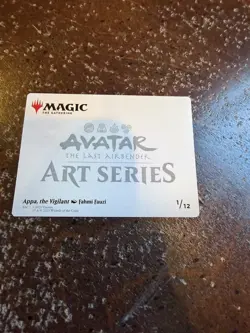 2025 MTG Avatar: The Last Airbender Art Card 1/12 Appa, The Vigilant - Image 2