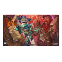 Magic Outlaws of Thunder Junction Standard card Playmat Tinybones the Pickpocket - Image 1