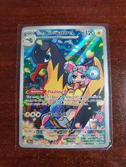 Iono's Kilowattrel 163/159 Sv09: Journey Together IR Pokemon TCG Card - Image 1