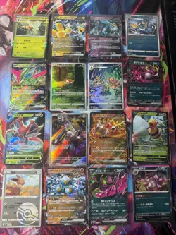 Pokemon 16 Card Lot nm V Max Mega Amazing Ex HOLO Rare Hits Only F12 - Image 1