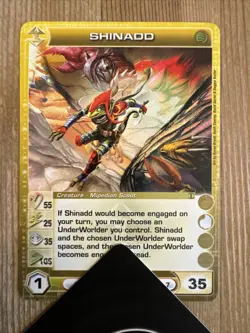 SHINADO 32/100 Chaotic Card Uncommon 1st Edition LP - Image 1