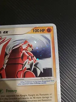 Groudon EX - 038 - Pokemon Black Star Promo Card Vintage VLP - Image 4