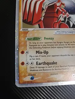 Groudon EX - 038 - Pokemon Black Star Promo Card Vintage VLP - Image 5