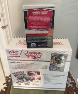 White Flare ETB And Booster Bundle Lot Sealed Pokemon TCG cards - ships ASAP! - Image 4