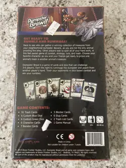 Dumpster Brawl Card Game - Kickstarter 2014 - *NEW* Sealed - Image 2