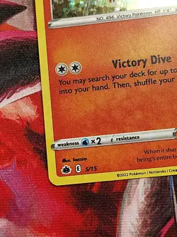 Victini 5/15 Holo Rare 2022 Mcdonald's Promo Pokemon Card - Image 5