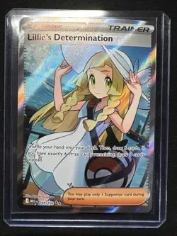 Pokemon TCG Lillie's Determination Mega Evolution Ultra Rare Card 169/132 - Image 1