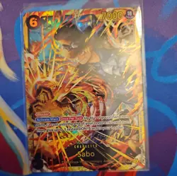 Sabo OP13-120 Secret Rare | Carrying on His Will | One Piece Card | NM ✅ - Image 1