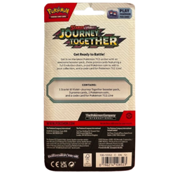 Pokemon TCG Rhyperior Evolution Blister Pack | Journey Together | 3 Promo Cards - Image 2