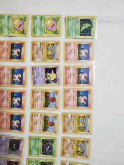 LP 50 Pokemon Card ALL VTG Lot Cards 1999 ALL SHADOWLESS! Pokemon Only - Image 2