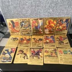 5 playable Charizard Charmander and Charmeleon Pokemon cards 29 non playable - Image 2