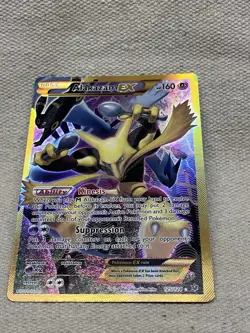 Pokemon Alakazam EX Full Art Holo Card Fates Collide 125/124 - Image 2
