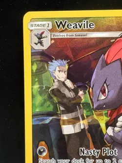 Weavile 238/236 SM - Cosmic Eclipse Secret Rare Pokemon Card - Image 2