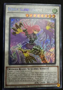 Yu-Gi-Oh! Cyber Harpie Lady Limited Edition Ultra Rare Card SPI-EN010 - Image 1