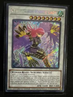 Yu-Gi-Oh! Cyber Harpie Lady Limited Edition Ultra Rare Card SPI-EN010 - Image 2