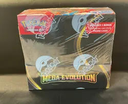 🔥 Mega Evolution Enhanced Booster Box W/36 Packs + Promo Card SEALED FAST 🔥 - Image 1
