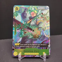 Roronoa Zoro (One Piece Day Dallas 2025) OP07-113 One Piece Promotion Cards Foil - Image 1