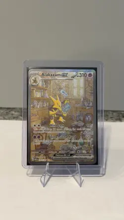 Alakazam ex 201/165 SIR Scarlet & Violet 151 Pokemon Card NM/M - Image 1
