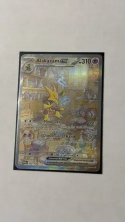 Alakazam ex 201/165 SIR Scarlet & Violet 151 Pokemon Card NM/M - Image 2
