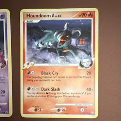 Pokemon Skuntank G Houndoom G 2x Basic Cards Platinum 2009 Nintendo - Image 3