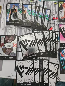 one piece don card SILVER set LOT AND GOLD EVENT - MANY DONS AND EVENT! PICTUREs - Image 2