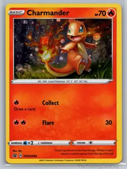 Charmander - Promo SWSH: Sword & Shield Promo Cards Holo SWSH092 NM - Image 1