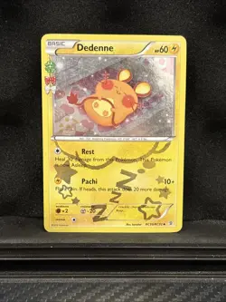Dedenne RC10/RC32 Pokemon Generations Radiant Collection Card MP - Image 1