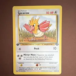 Pokemon Spearow Dodrio 2x Basic Stage 1 Cards Base Set 1st Edition Nintendo 1999 - Image 2