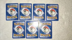 Vintage WOTC Pokemon Bundle Of 7 Cards - Expedition Base Set - 2002 Squirtle - Image 2