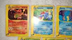 Vintage WOTC Pokemon Bundle Of 7 Cards - Expedition Base Set - 2002 Squirtle - Image 3