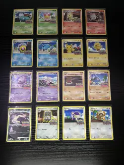 Pokemon Rumble English Complete Set 16/16 Cards, Mew, Pikachu, Mewtwo, Gyrados - Image 1