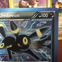 Pokemon TCG Umbreon 64/116 Plasma Freeze Holo Rare Card plus ash- grenija ex - Image 3